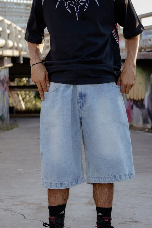 Bermuda Baggy Navy - ANTIFASHION