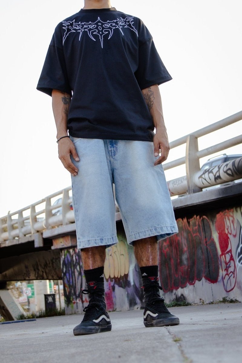 Bermuda Baggy Navy - ANTIFASHION