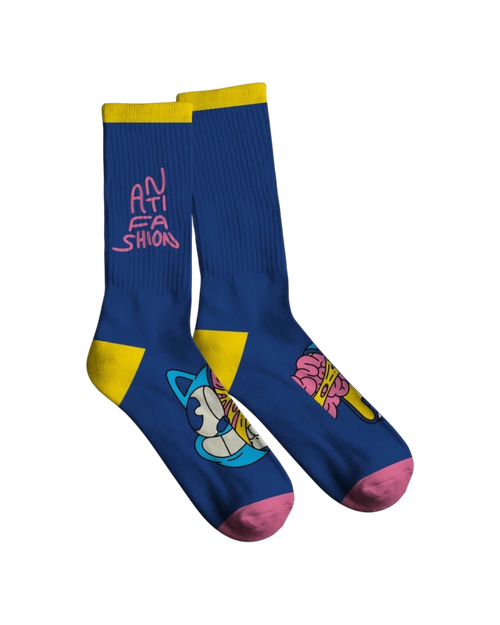 Calcetas Gato Azul - ANTIFASHION