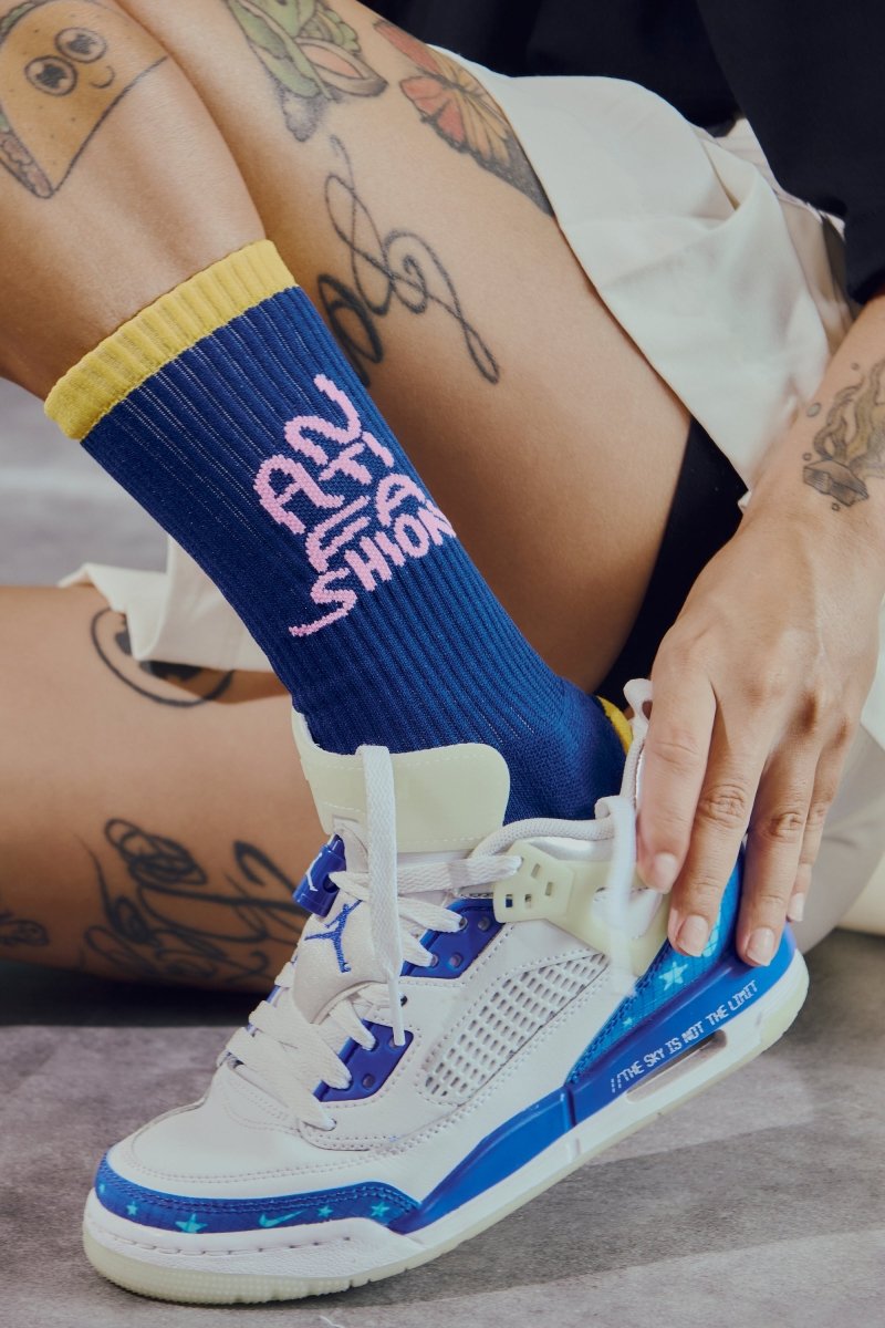 Calcetas Gato Azul - ANTIFASHION