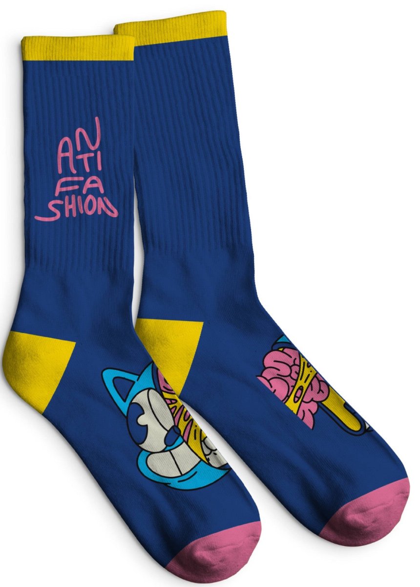 Calcetas Gato Azul - ANTIFASHION