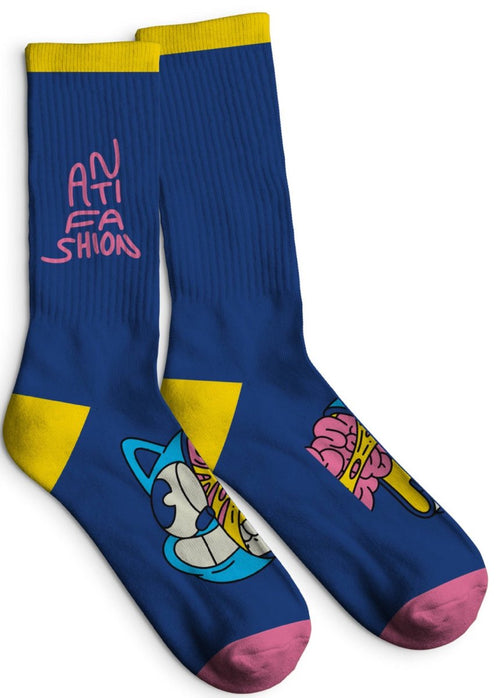 Calcetas Gato Azul - ANTIFASHION