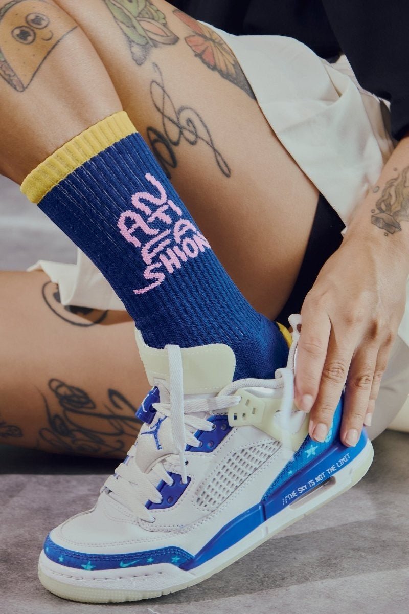 Calcetas Gato Azul - ANTIFASHION
