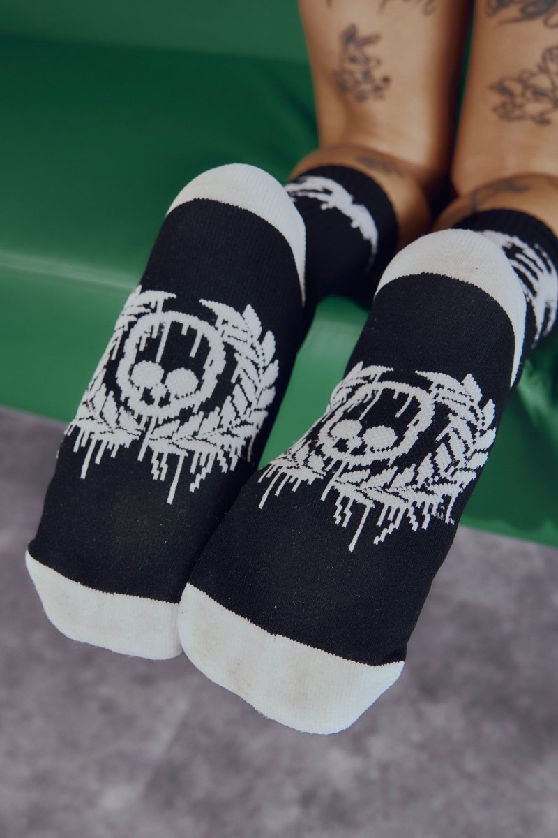 Calcetas Logo Punk Black - ANTIFASHION