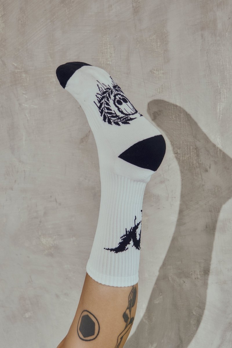 Calcetas Punk White - ANTIFASHION