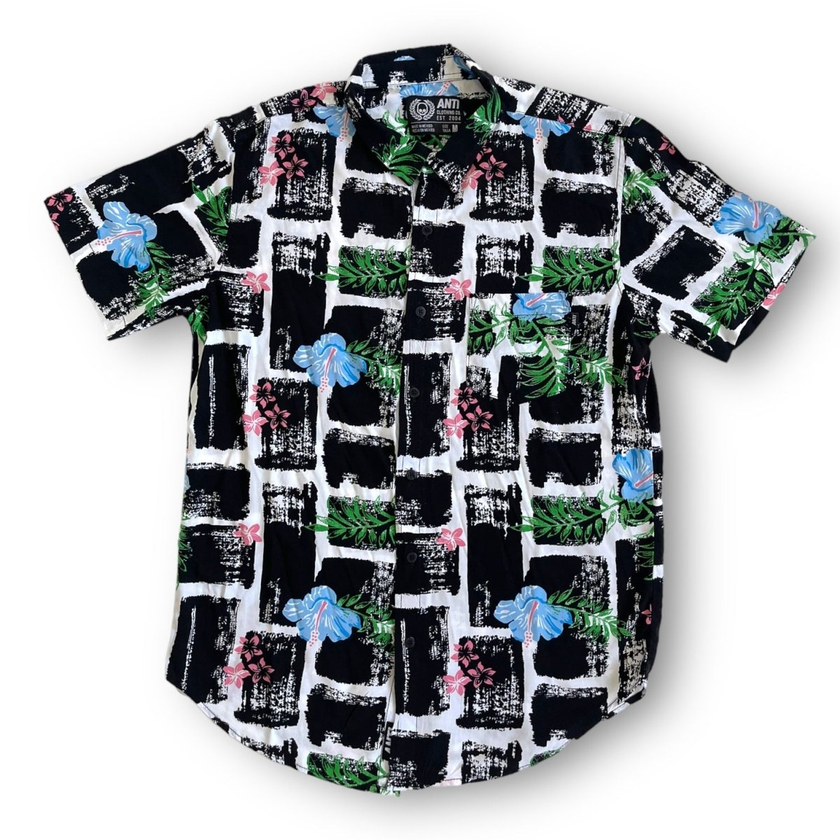 Camisa Flower Black - ANTIFASHION