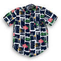 Camisa Flower Blue - ANTIFASHION