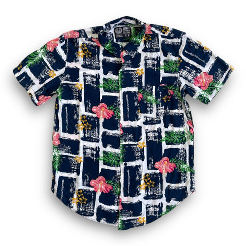 Camisa Flower Blue - ANTIFASHION