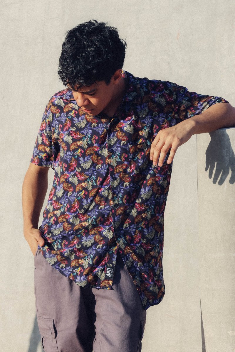 Camisa Hojas - ANTIFASHION