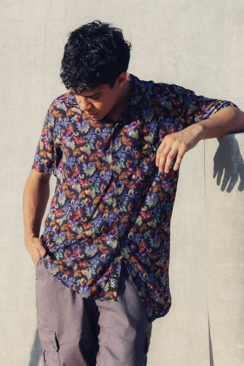 Camisa Hojas - ANTIFASHION
