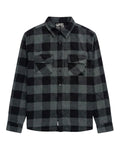 Camisa Leñador Franela Gris - ANTIFASHION
