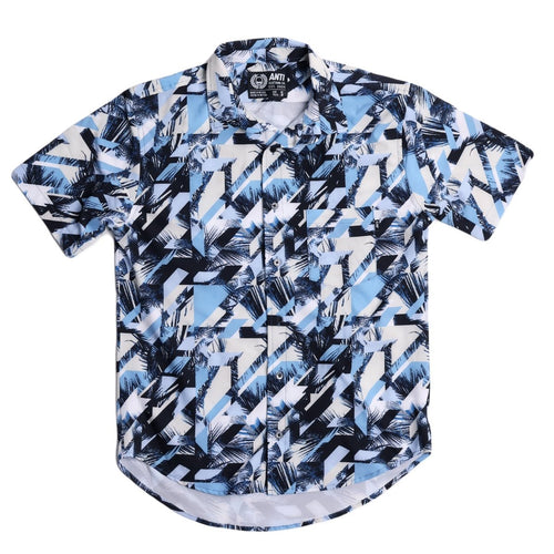 Camisa Líneas Playa Azul - ANTIFASHION