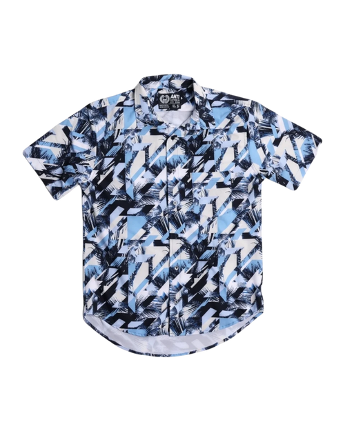 Camisa Líneas Playa Azul - ANTIFASHION