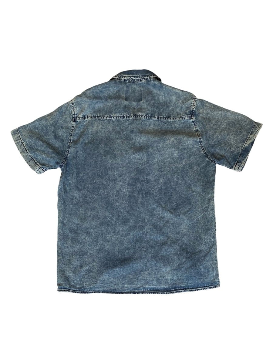 Camisa Mecanico Mezclilla Azul - ANTIFASHION