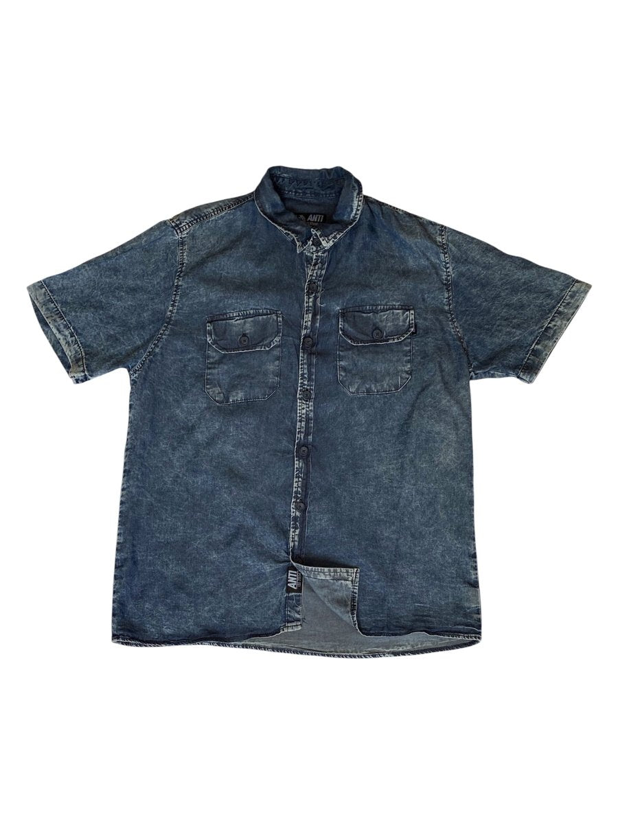 Camisa Mecanico Mezclilla Marino - ANTIFASHION