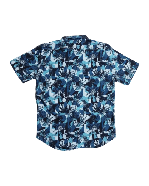 Camisa Palmeras Azul - ANTIFASHION
