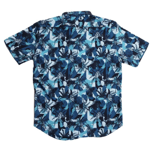 Camisa Palmeras Azul - ANTIFASHION