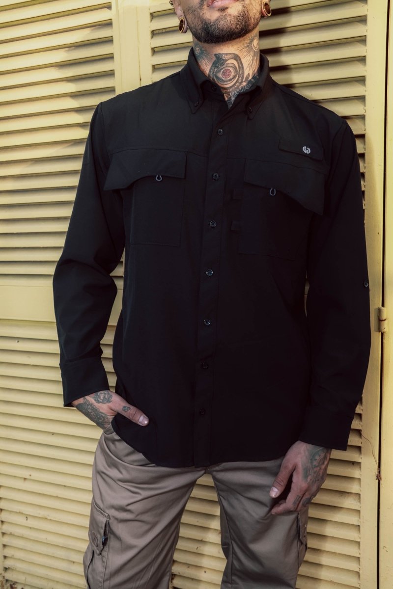 Camisa Pesquera Black - ANTIFASHION