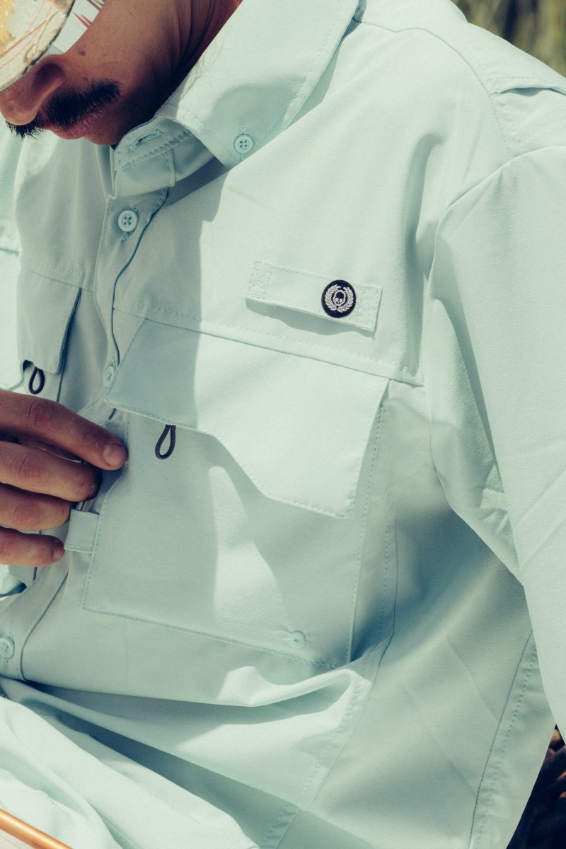 Camisa Pesquera Menta - ANTIFASHION
