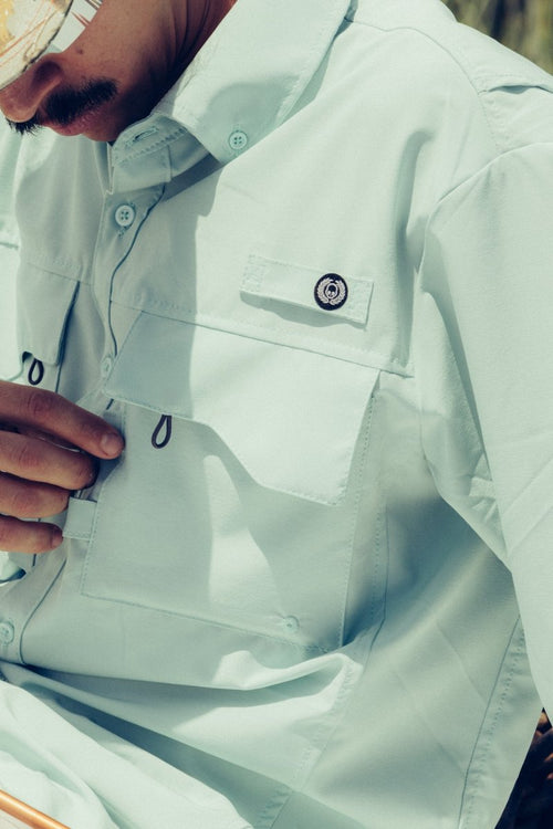 Camisa Pesquera Menta - ANTIFASHION