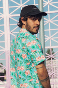 Camisa Tropical Celeste - ANTIFASHION