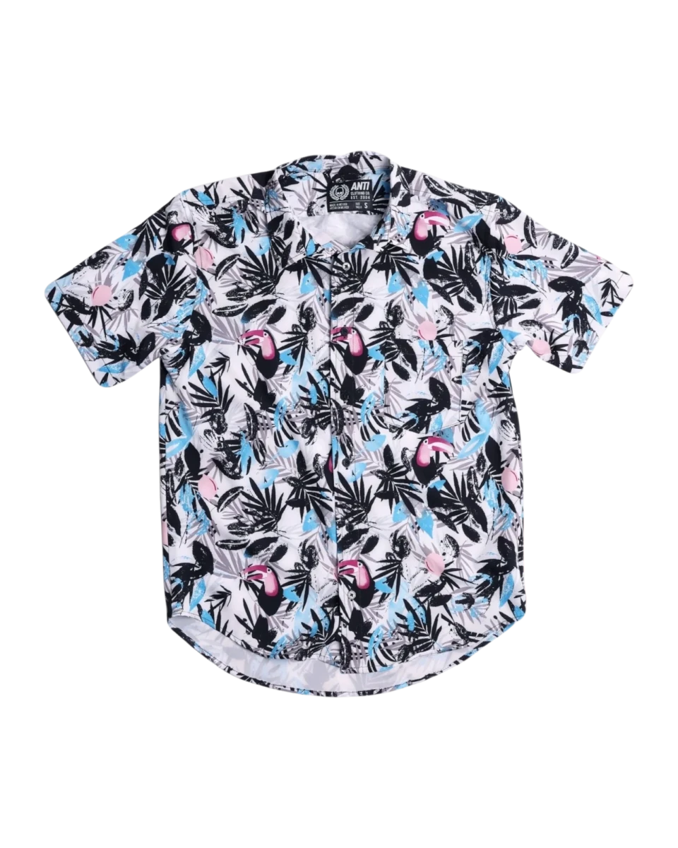 Camisa Tucán Azul - ANTIFASHION