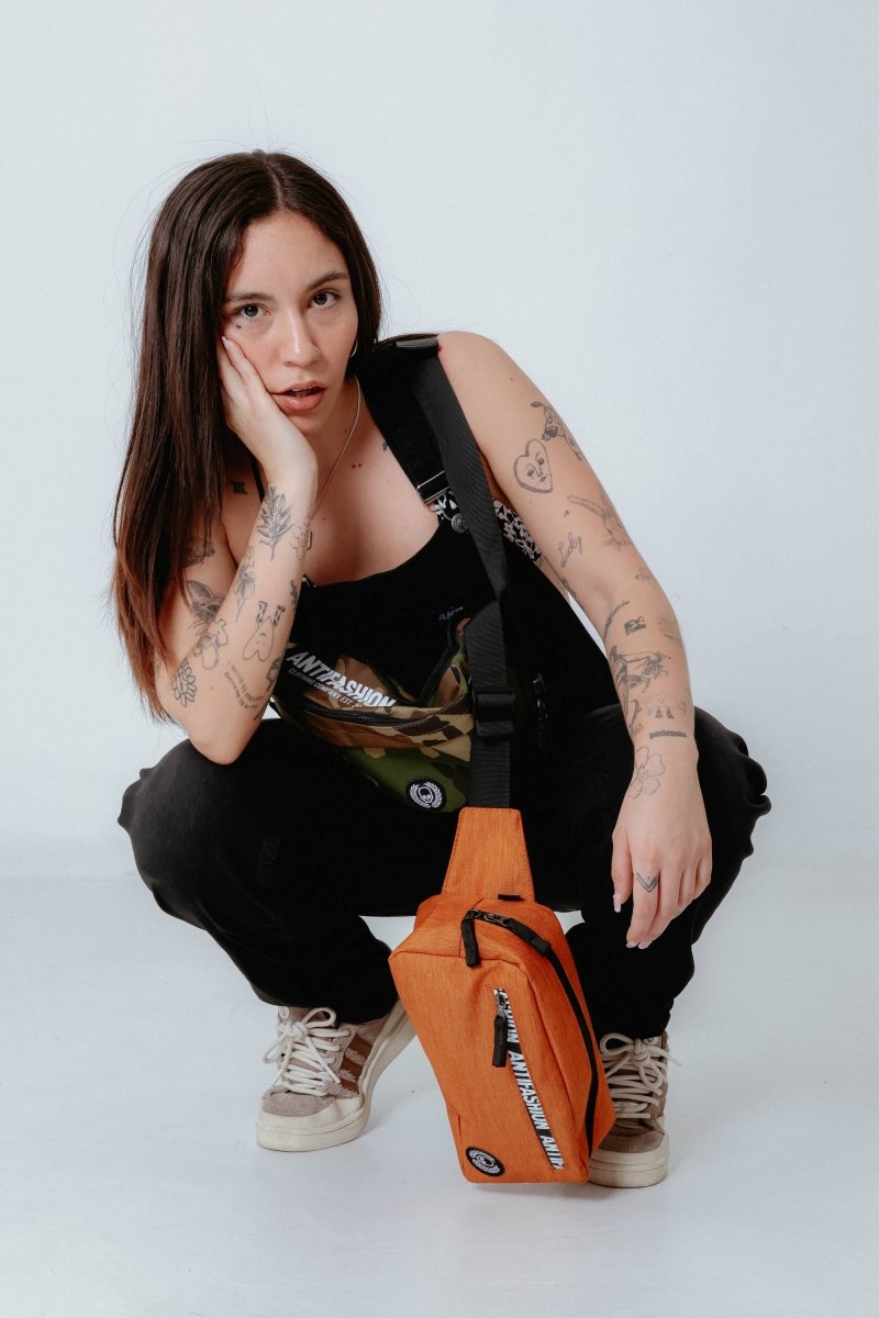 Cangurera Parche Camu - ANTIFASHION