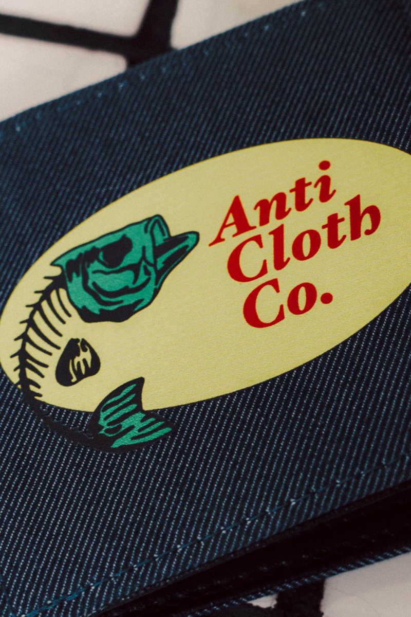 Cartera Anti Bass Azul - ANTIFASHION