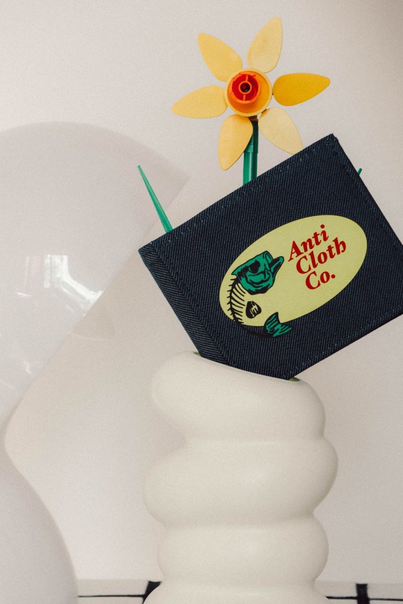 Cartera Anti Bass Azul - ANTIFASHION