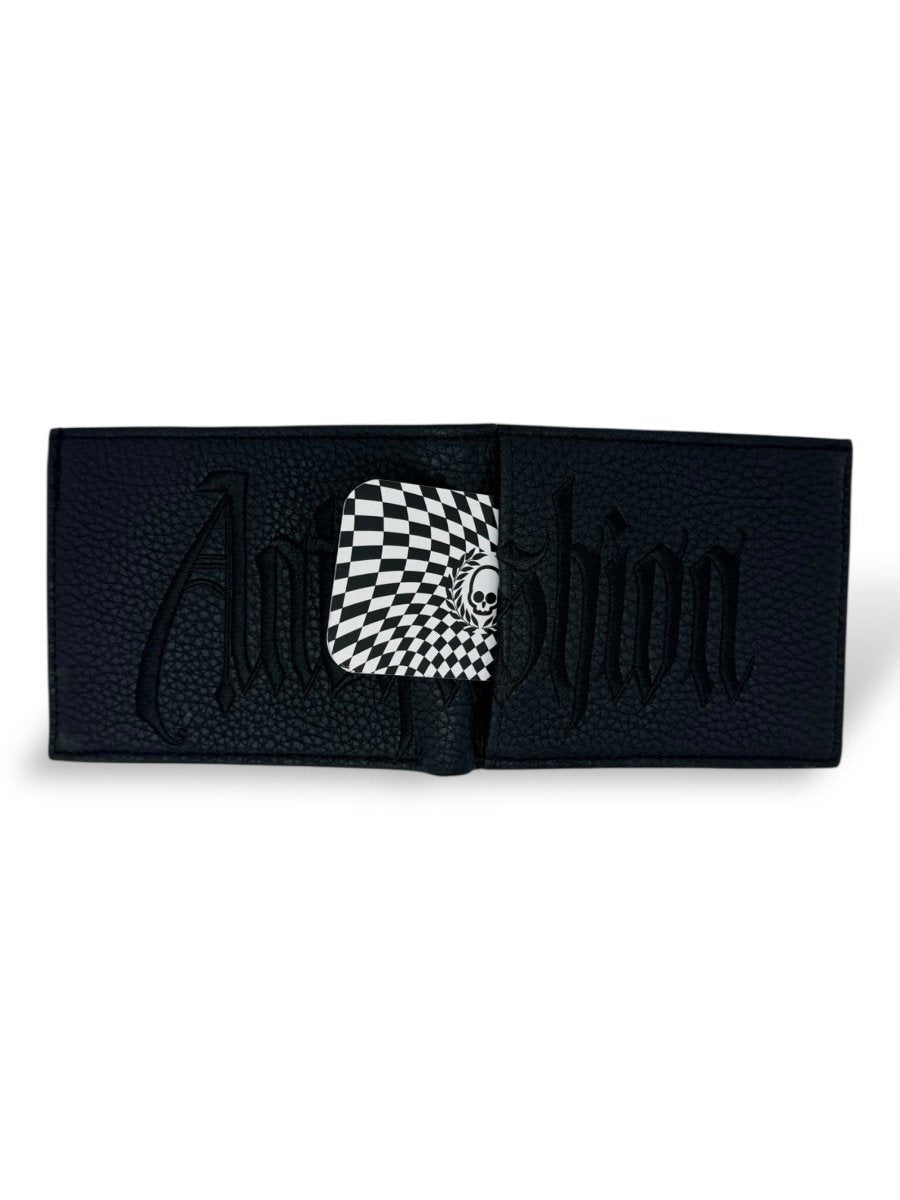 Cartera Gothic Letter Black - ANTIFASHION