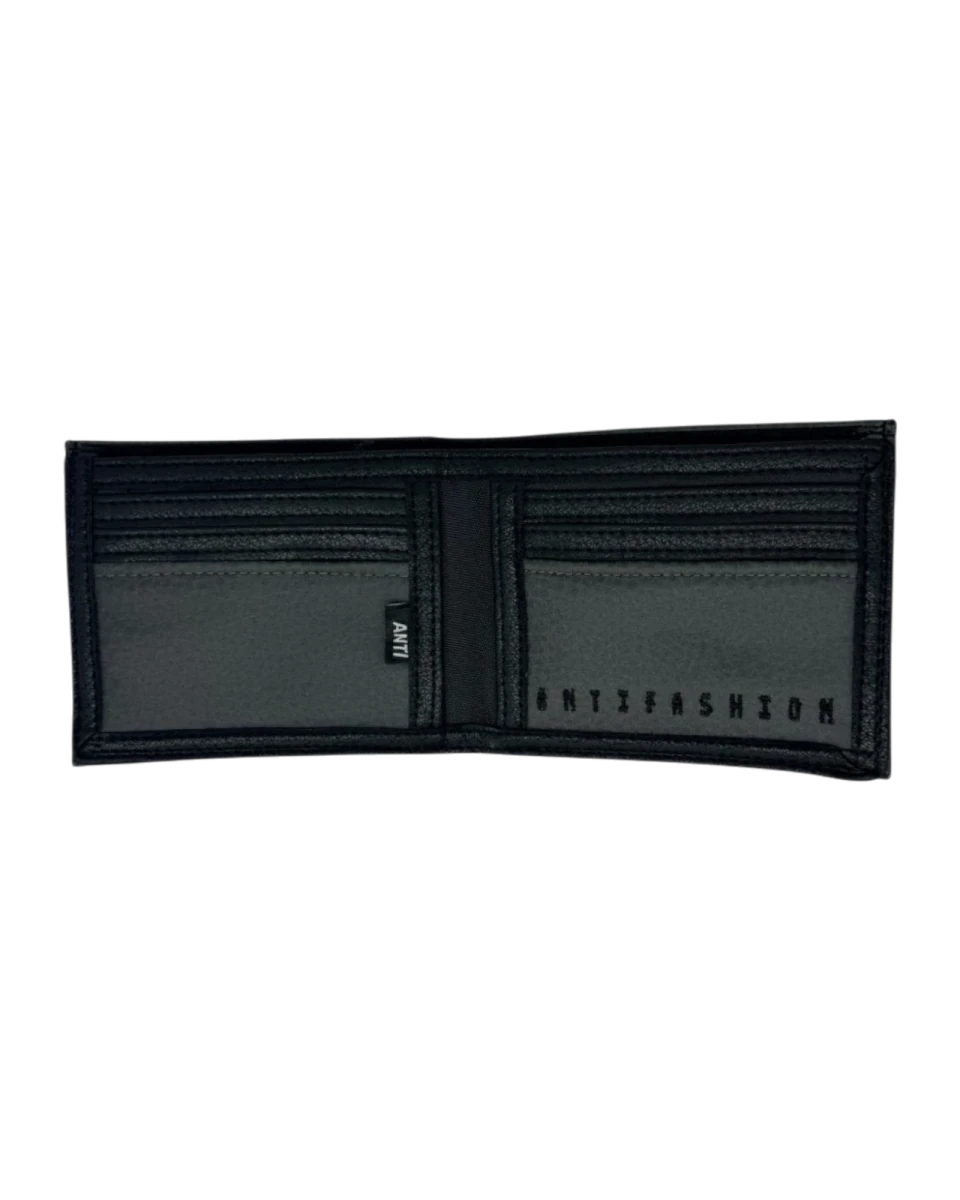 Cartera Gothic Letter Gris - ANTIFASHION