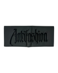 Cartera Gothic Letter Gris - ANTIFASHION