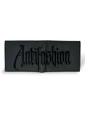 Cartera Gothic Letter Gris - ANTIFASHION