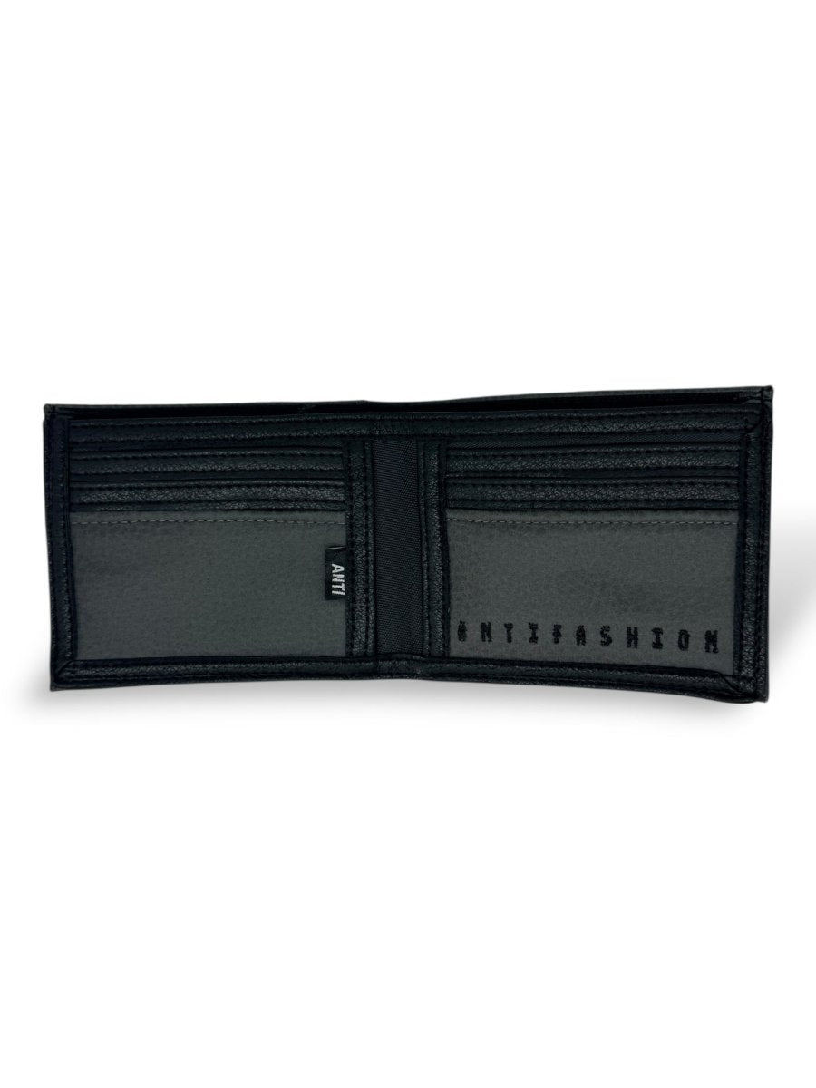 Cartera Gothic Letter Gris - ANTIFASHION