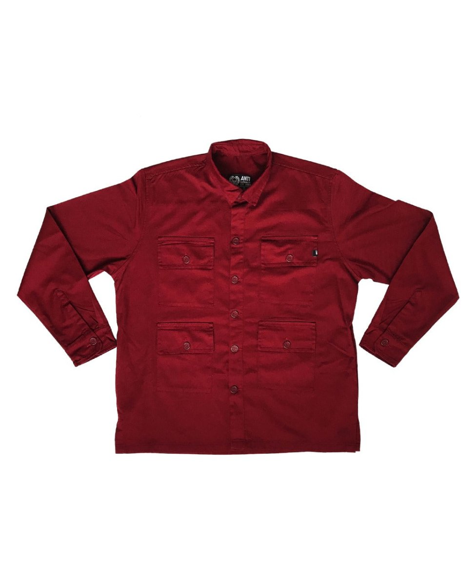 Chamarra Ermont Vino - ANTIFASHION