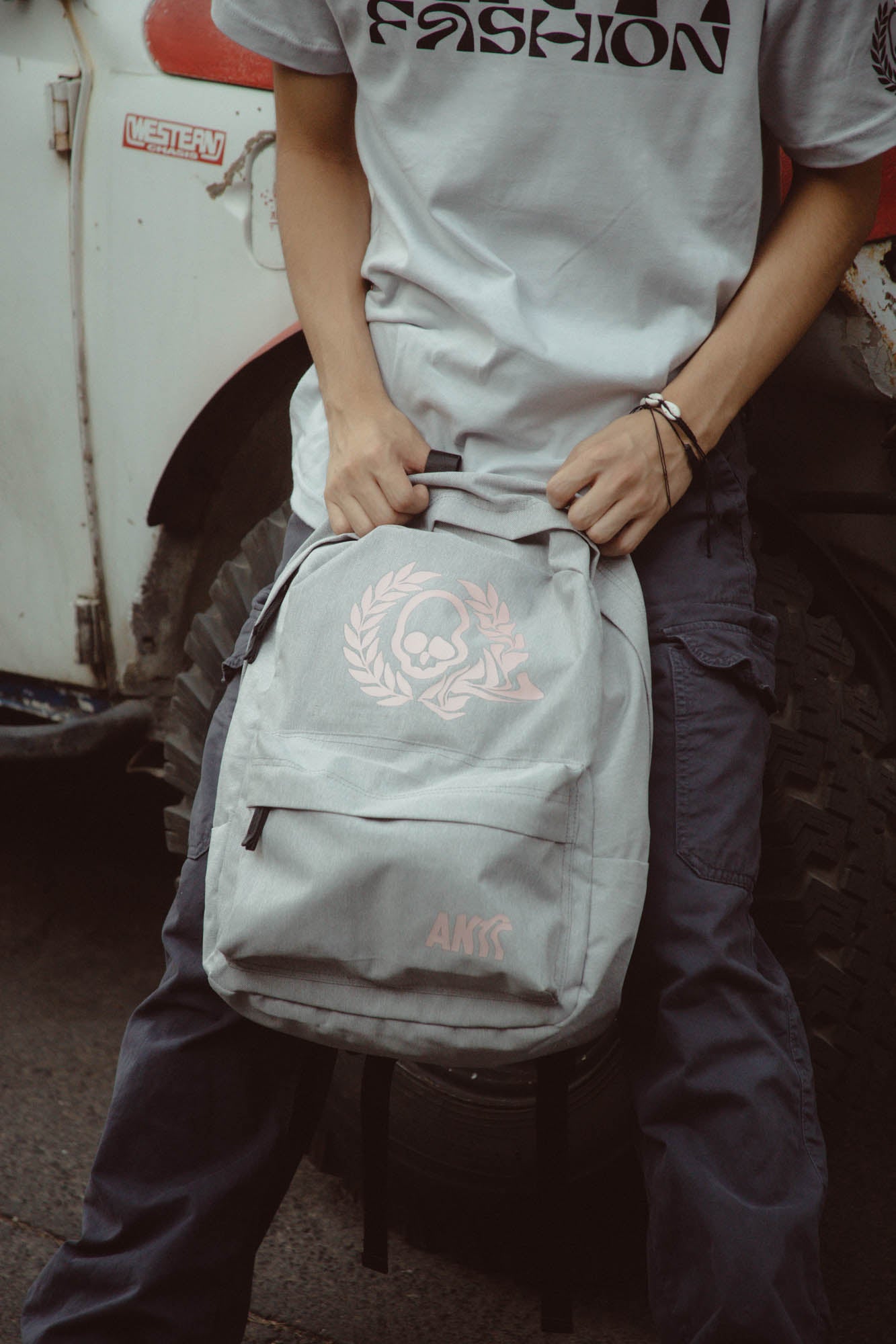 Mochila Melted Grey