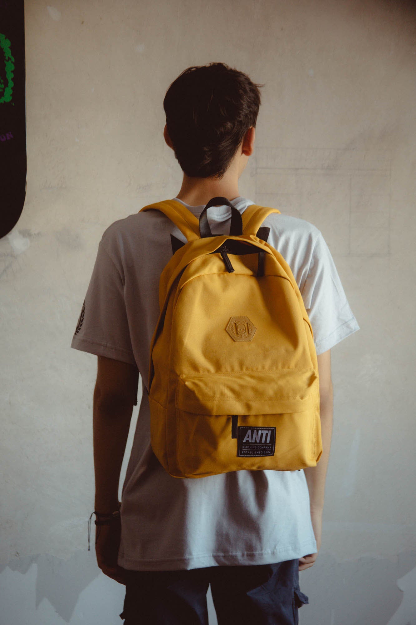 Mochila Mostaza