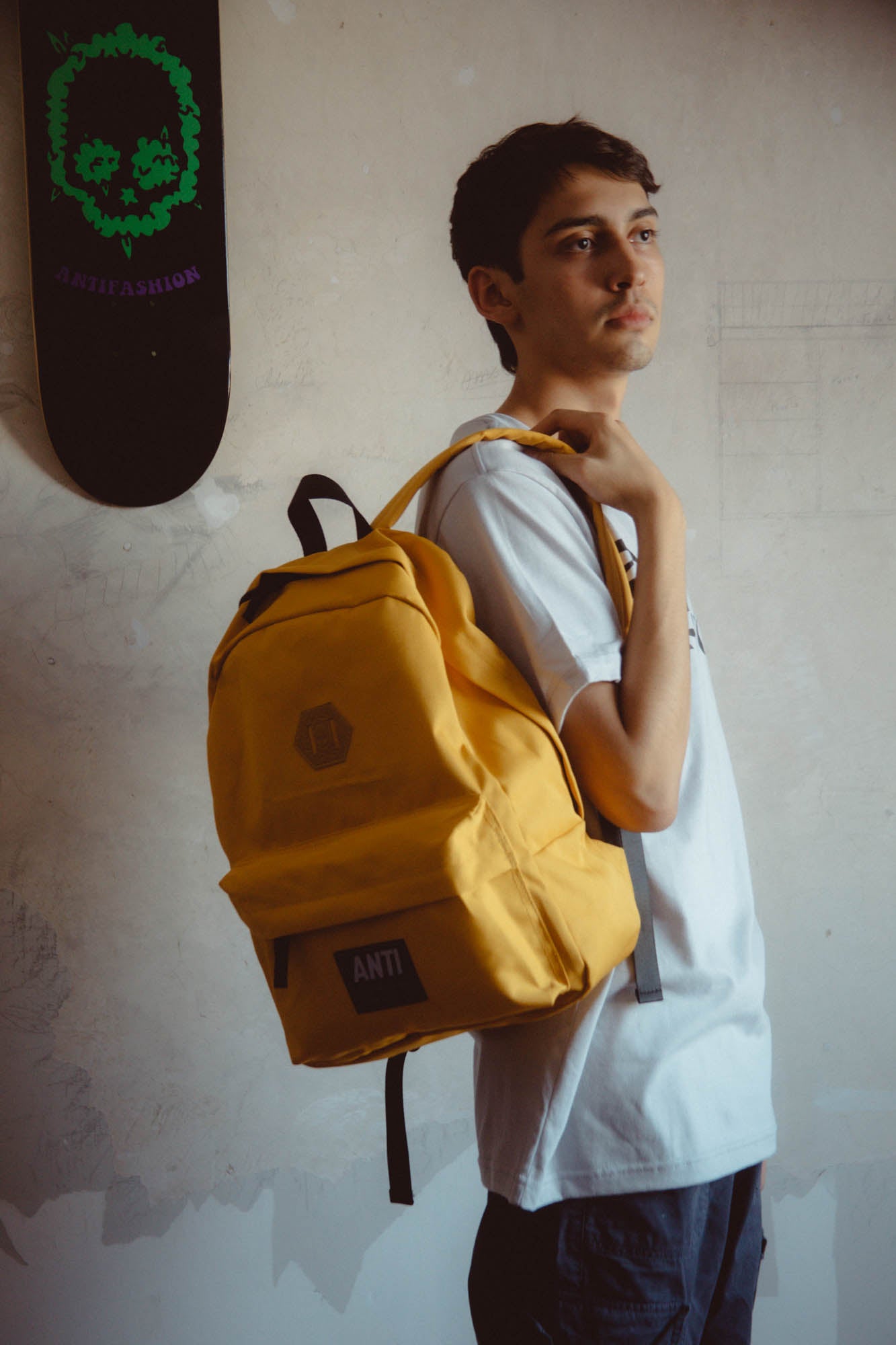 Mochila Mostaza