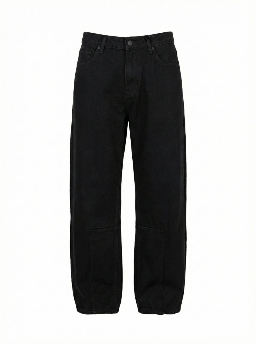 Jeans Bordados Hannya Black - ANTIFASHION