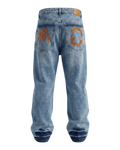 Jeans Bordados Navy Bite - ANTIFASHION