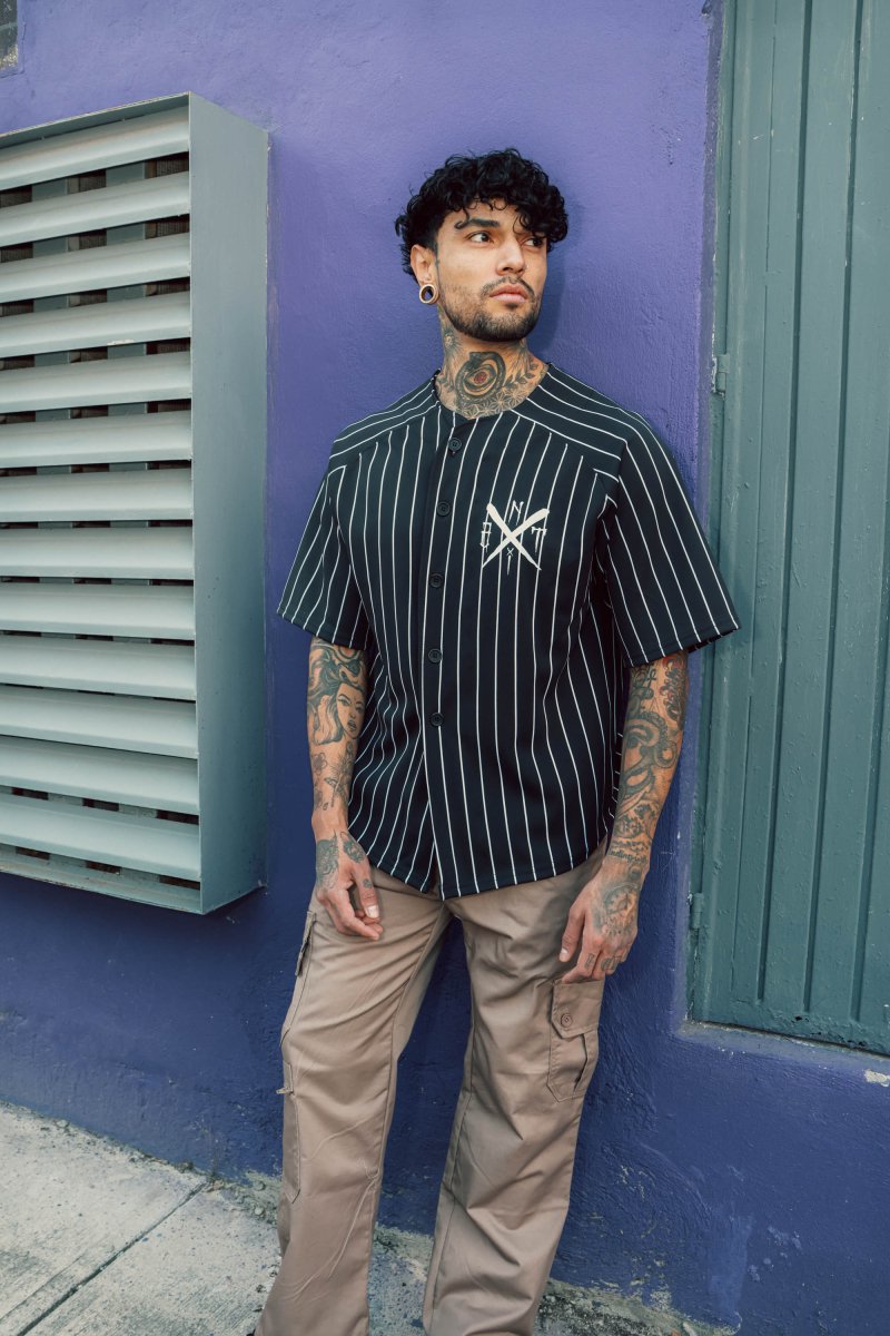 Jersey Spine Black - ANTIFASHION