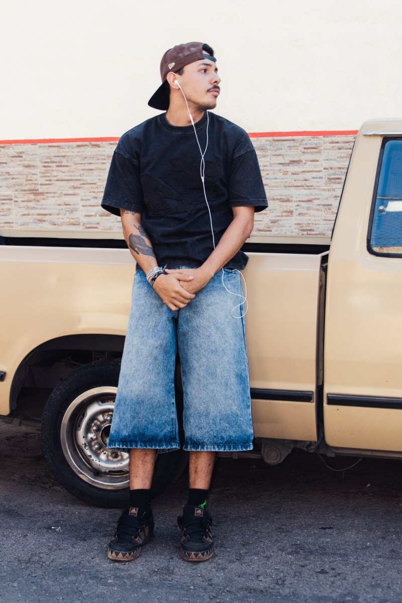 Jort Baggy Mezclilla Azul - ANTIFASHION