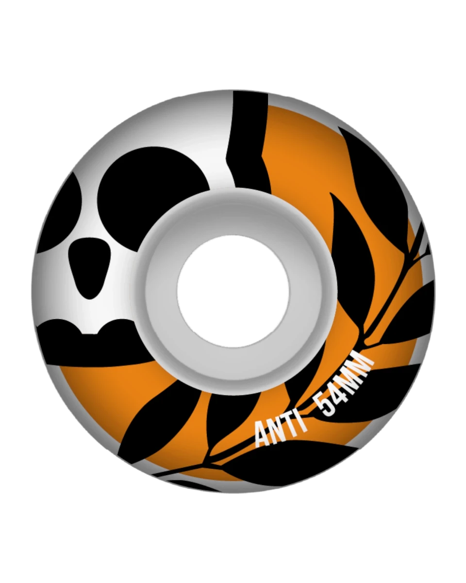 Llanta Skate Logo Naranja - ANTIFASHION