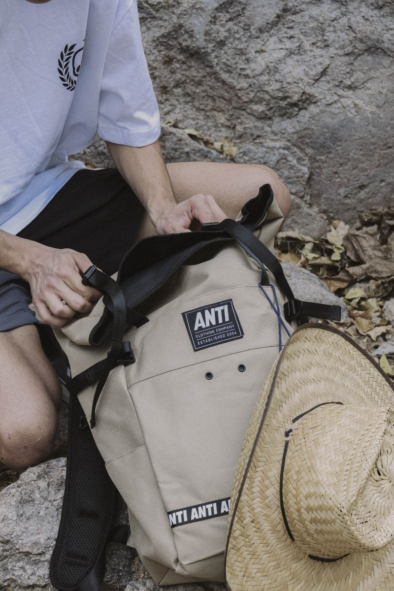 Mochila Camping Beige - ANTIFASHION