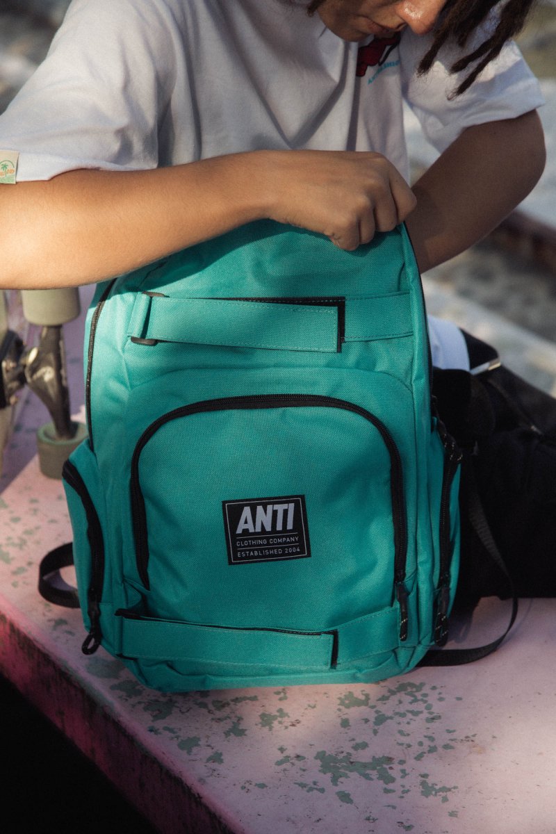 Mochila Essential Azul Jaspe - ANTIFASHION