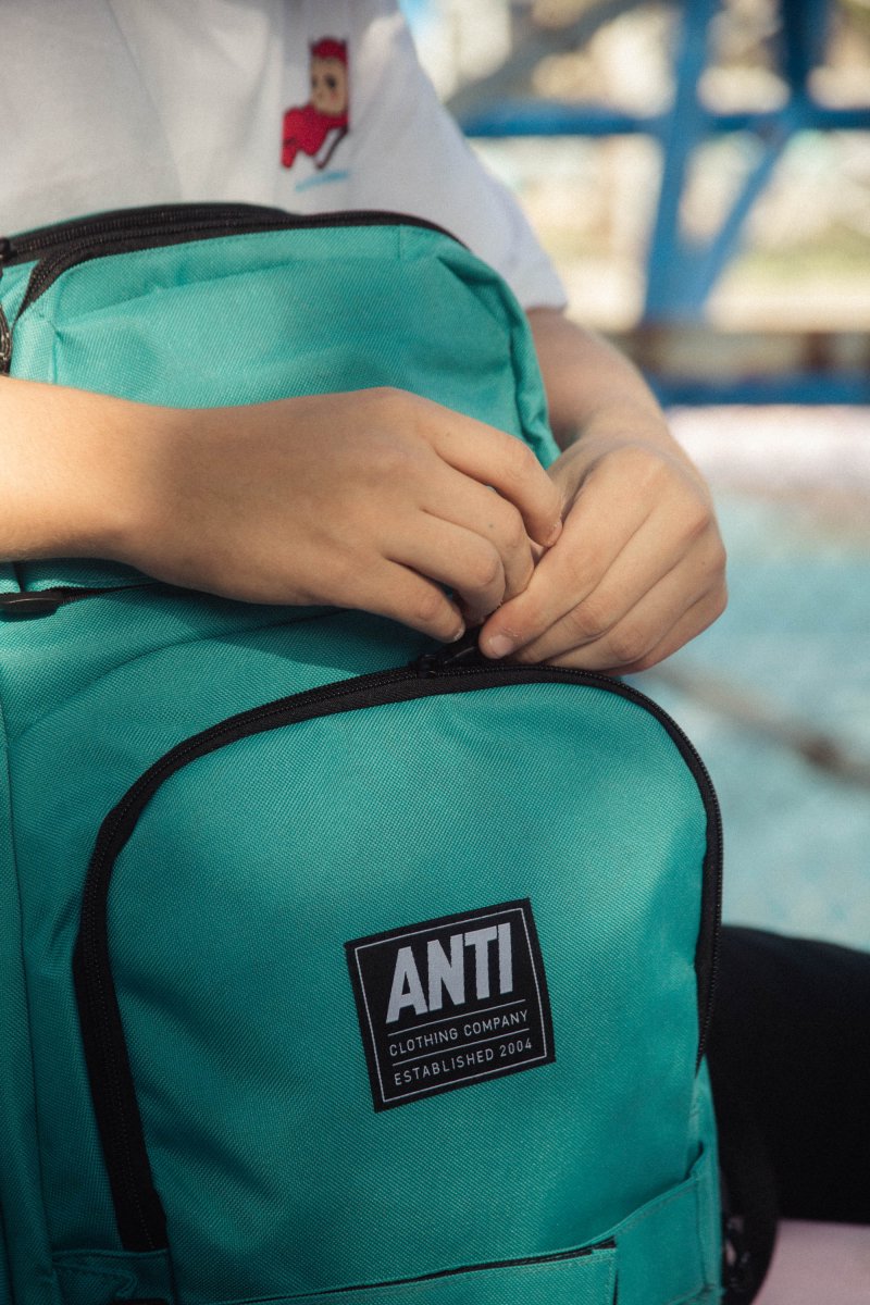 Mochila Essential Azul Jaspe - ANTIFASHION