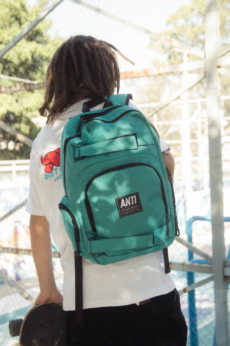 Mochila Essential Azul Jaspe - ANTIFASHION