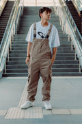 Overol Gabardina Beige - ANTIFASHION