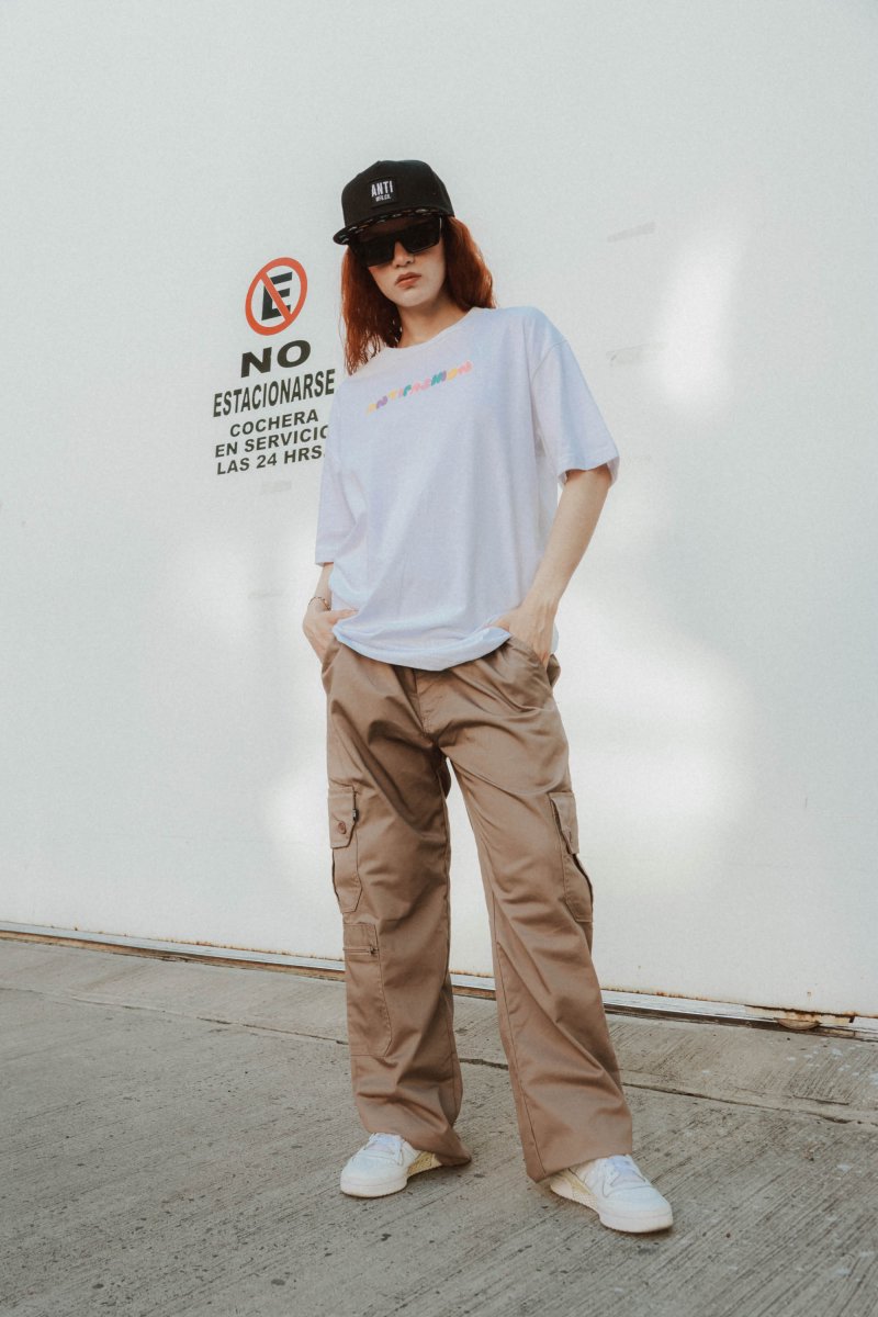 Pantalon Carpintero Cargo Beige - ANTIFASHION