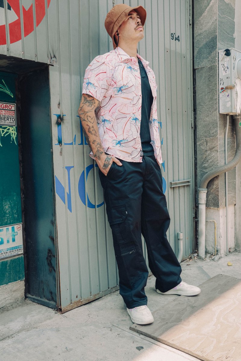 Pantalon Carpintero Cargo Negro - ANTIFASHION